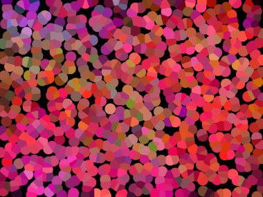 Çemberli renkli soyut arkaplan.