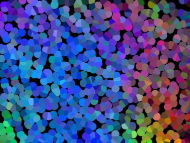 Açık mavi, çokgen biçimli yeşil vektör dokusu.