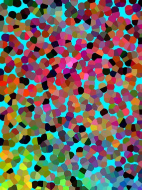 soyut vektör boyalı - cam mozaik arkaplan - mor ve mavi