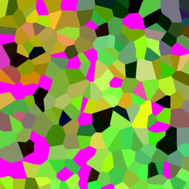 Renkli mozaik arka plan. Vektör İllüstrasyonu