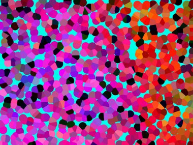 Broşür için çok renkli geometrik mozaik desen arka planı.