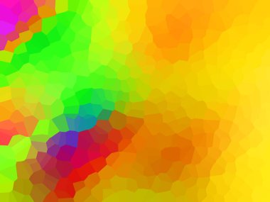 çokgen biçimli çok renkli vektör soyut arkaplan