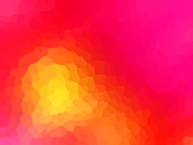 Renkli altıgenden oluşan soyut arkaplan