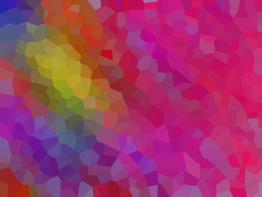 Soyut geometrik arkaplan. Vektör çizimi. çokgen mozaik.