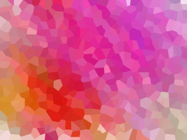 Renkli geometrik arka plan, vektör çizim