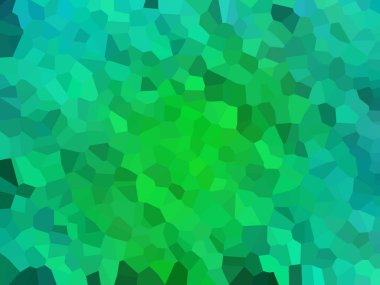 üçgenli soyut yeşil mozaik arkaplan