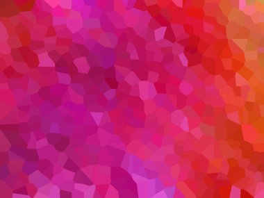 Renkli çokgen arka plan, vektör çizim