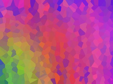 Renkli geometrik desen, vektör çizim