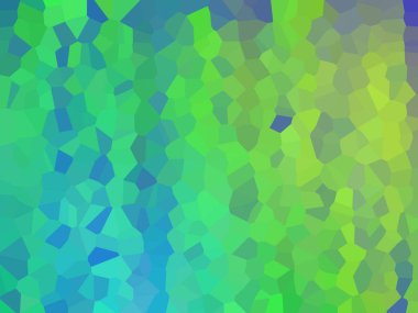 çok renkli yeşil, çokgen arkaplan, üçgenler ve origami biçimli üçgenler içerir.