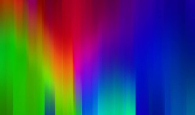 Kuzey ışıkları ya da gökyüzündeki Aurora borealis.