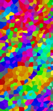 Üçgenleri ve farklı açıları olan renkli mozaik arkaplan