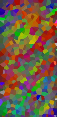 üçgen ve geometrik elementlerle renkli mozaik arkaplan