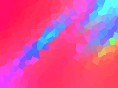 abstract vivid colorful background, crystals concept