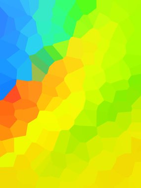 Farklı renklerin renkli mozaik arkaplanı