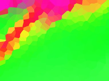 Soyut vektör, köşegen çizgili, çok renkli üçgen arka plan. Geometrik desen. renkli çokgen deseni.