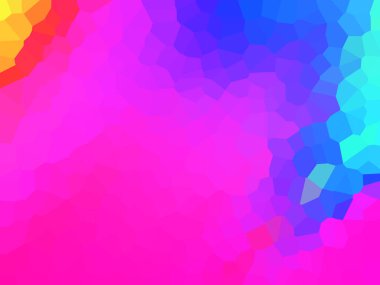 Soyut geometrik arkaplan ve üçgen çokgenler. Vektör çizimi. 10 saniye..