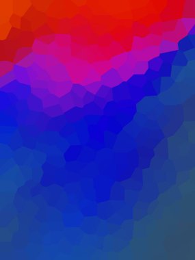 Soyut mavi ve mor dikey arkaplan çizimi