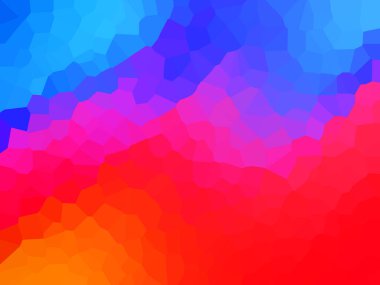 Renkli arka plan üçgen