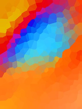 Üçgenlerden oluşan soyut arkaplan