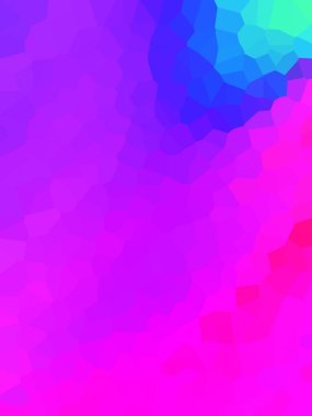 Çokgen arka plan. Geometrik tasarımlı renkli duvar kağıtları. Dijital illüstrasyon.