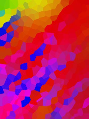 Renkli arka plan üçgen