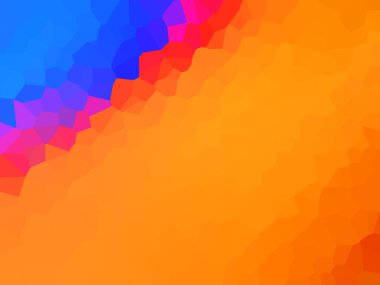 renkli çokgen mozaik arkaplan, yaratıcı illüstrasyon