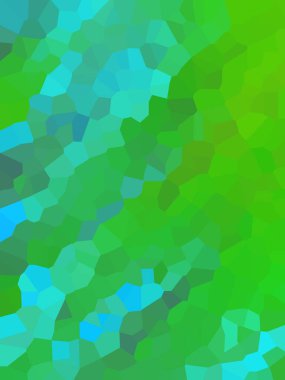 Açık Yeşil, Sarı vektör çokgen arkaplan.