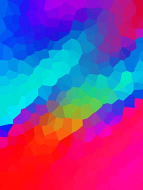 Soyut geometrik arkaplan. Vektör çizimi. Renkli şekiller