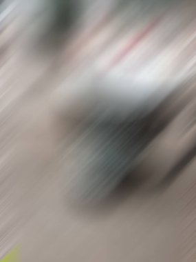 Şehrin bulanık arkaplanı