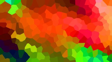 renkli çokgen mozaik arkaplan, vektör illüstrasyonu