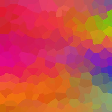 Kırmızı Küçük Altıgen arkaplanının soyut çizimi