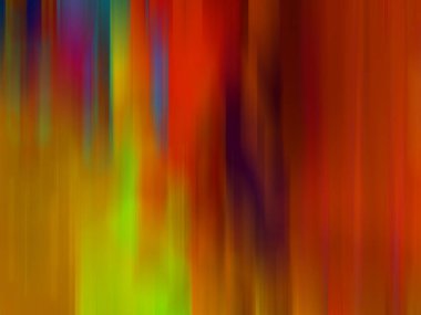 Bulanık çok renkli arkaplan. Hareket halindeki çok renkli çizgiler, hareketin merkezindeki çizgiler şeklinde neon çizgiler..