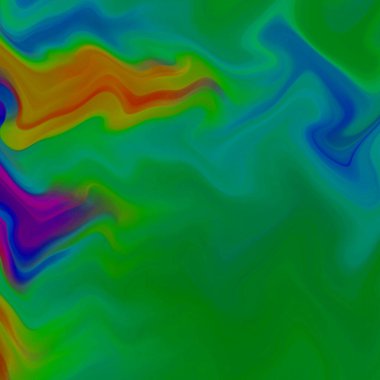 Renkli dalgalarda soyut arkaplan