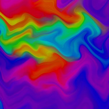 Dalga kavramına sahip soyut renkli arkaplan