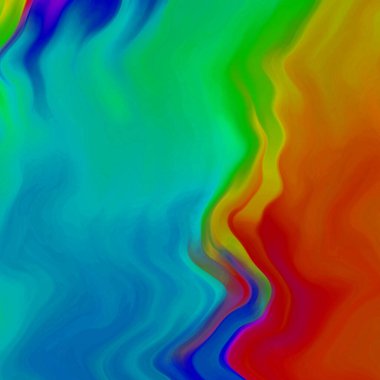 Farklı desenlere sahip renkli psikedelik arkaplan