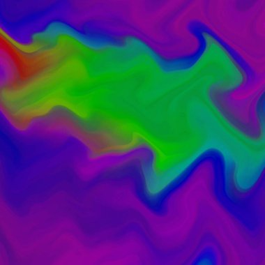 Bükülmüş çizgileri olan ışık çok renkli vektör dokusu. Soyut ve gradyan renkte renkli çizimler. İş tasarımınız için yeni kompozisyon.