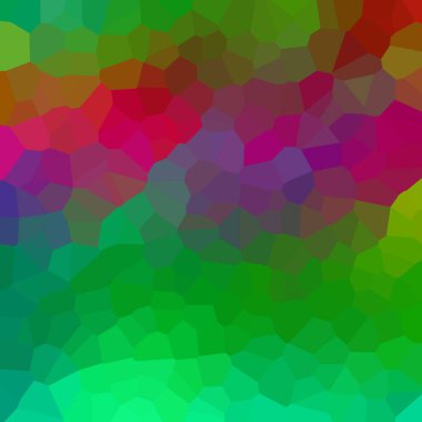 Renkli çokgenlerden soyut vektör arkaplanı