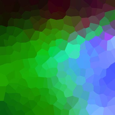 Üçgen çokgenlerin soyut renkli arkaplanı. vektör illüstrasyonu.