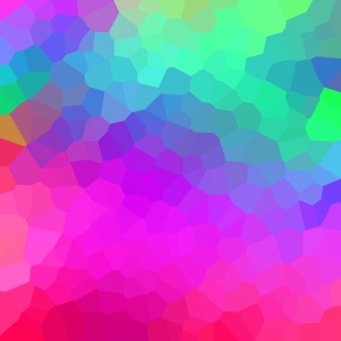 Üçgen desenin soyut renkli arkaplanı.