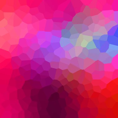 arka plan kırmızı, mor üçgenler, vektör çizim oluşan