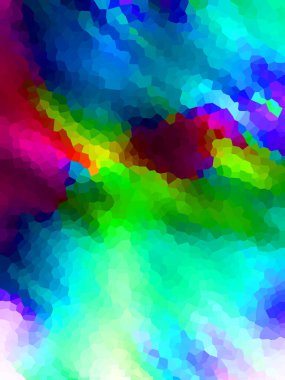 Renkli mozaik arka plan. Farklı şekillere sahip geometrik arkaplan