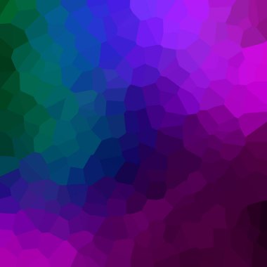 Soyut geometrik arkaplan. Renkli çokgen desen. Web için vektör illüstrasyonu