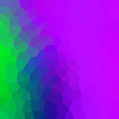 Kristalize edilmiş renkli çokgen arkaplanı