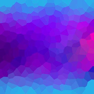 renkli çokgen mozaik desen, vektör illüstrasyonu