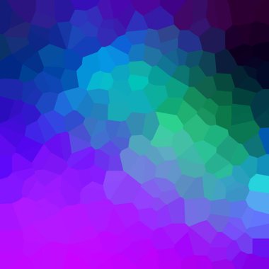 Üçgen şablonun soyut renkli arkaplanı. Mozaik sanat tarzı.