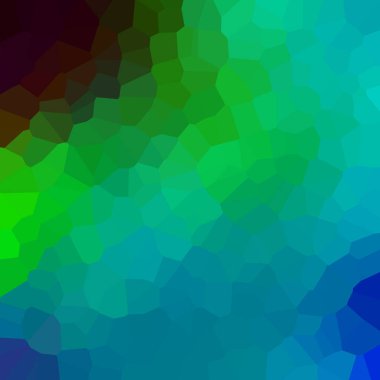 Renkli çokgen geometrinin soyut vektör arkaplanı