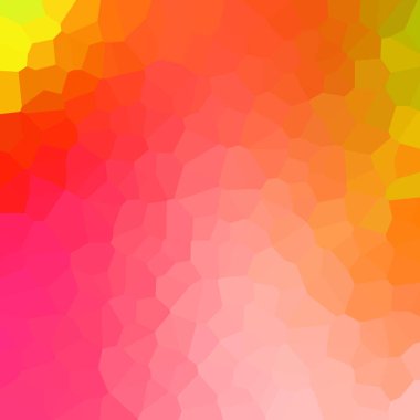 Renkli geometrikten oluşan vektör arkaplanı