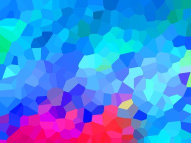 Soyut geometrik renk deseninin vektör çizimi.