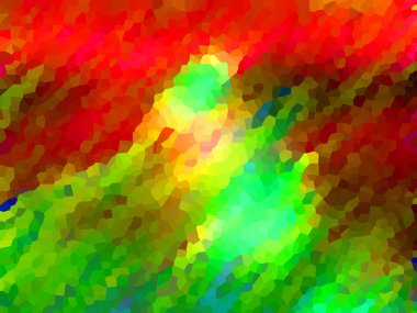 soyut canlı renk arkaplanı, kristaller konsepti