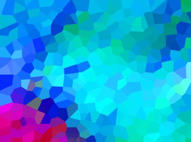 Geometrik üçgenlerin üçgen biçimindeki çok renkli mozaik arkaplanı. vektör 10